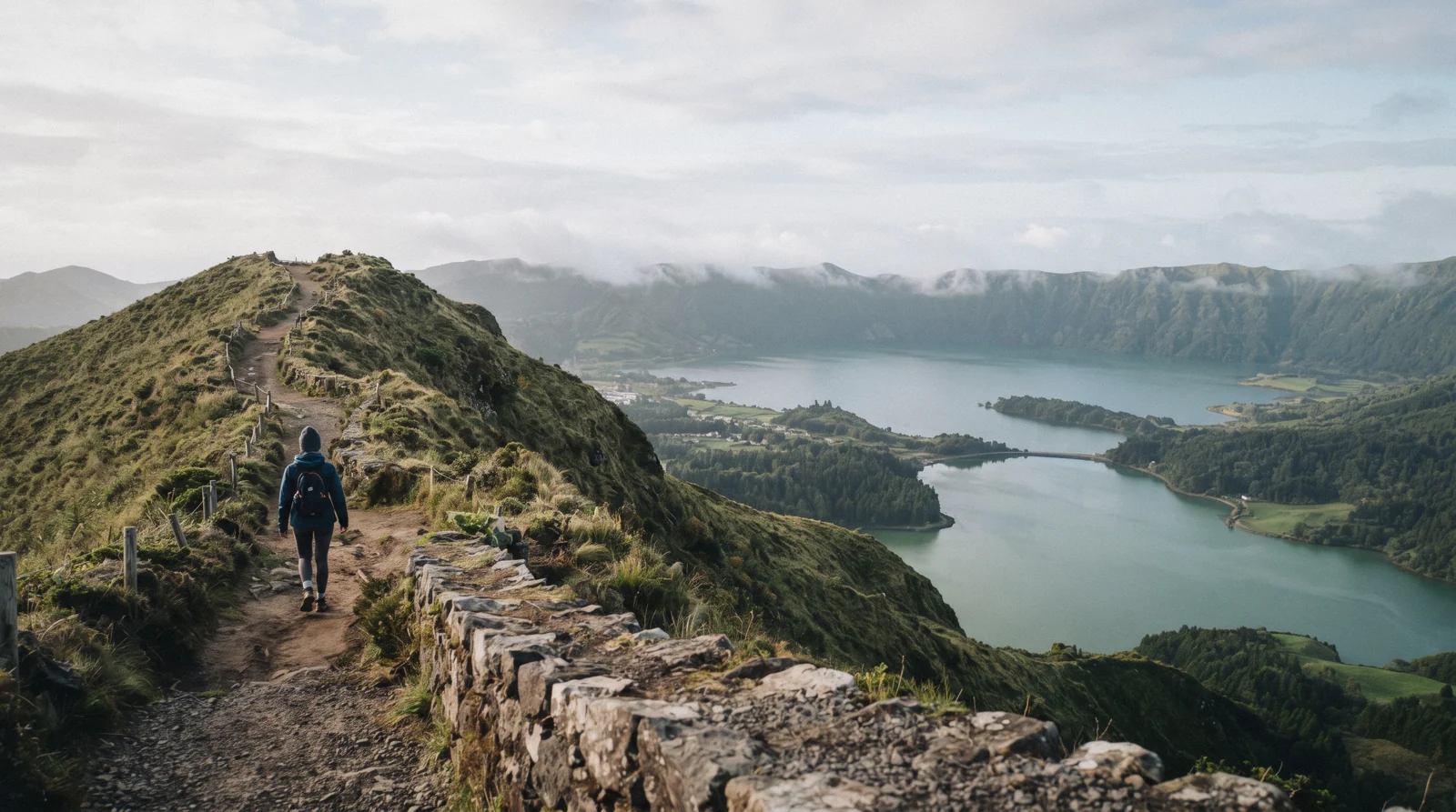 Hiking in the Azores, from the Sete Cidades crater rim and the Lagoa do Fogo caldera to the fajã coast of São Jorge